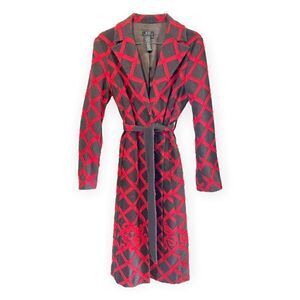 BCBGMaxazria COLLECTION Stunning Long Jacket       | Size: 6 |